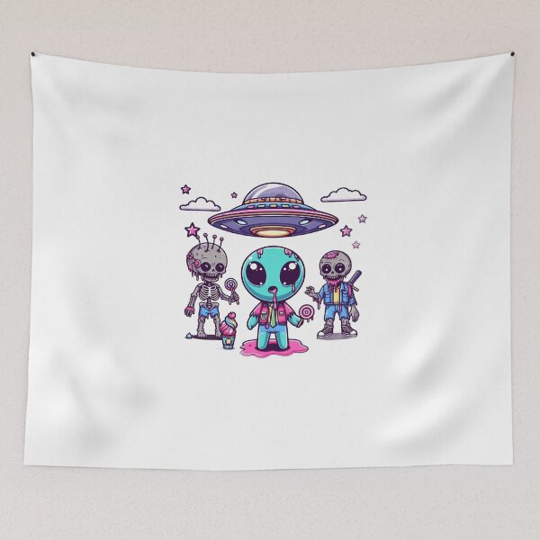 Item preview, Zombie UFO designed and sold by Shirtabell.