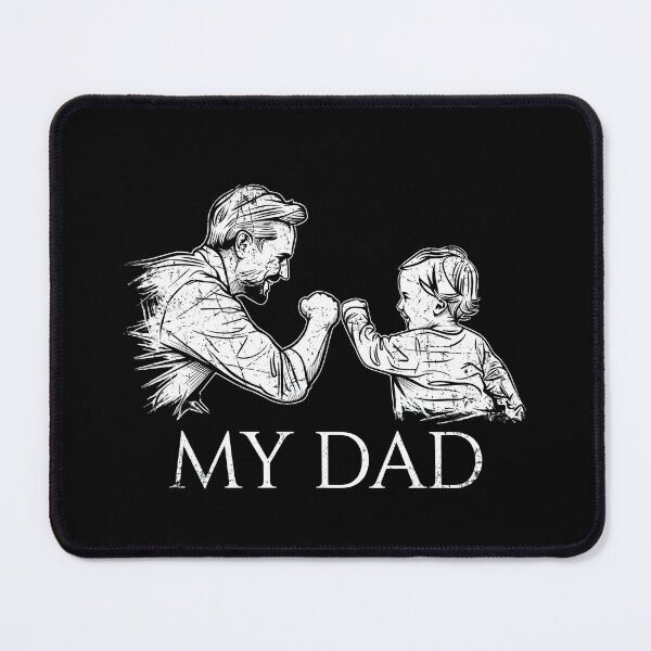 Item preview, Vintage Father & Son Fist Bump Cute Graphic. | Best Dad Hero Gift designed and sold by SideKickCreates.