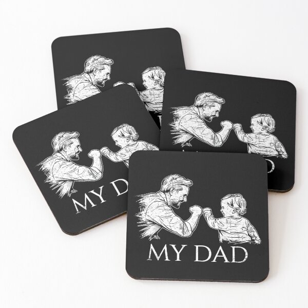 Item preview, Vintage Father & Son Fist Bump Cute Graphic. | Best Dad Hero Gift designed and sold by SideKickCreates.