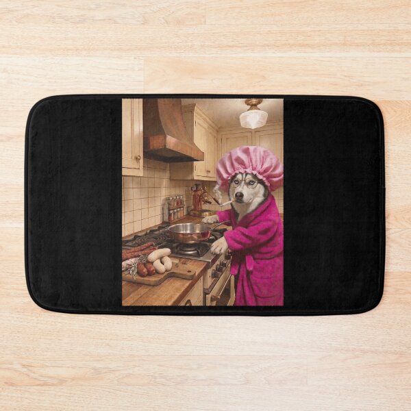 Item preview, Funny Siberian Husky Housewife Brainrot Meme Dog Owner designed and sold by TerryConnells.
