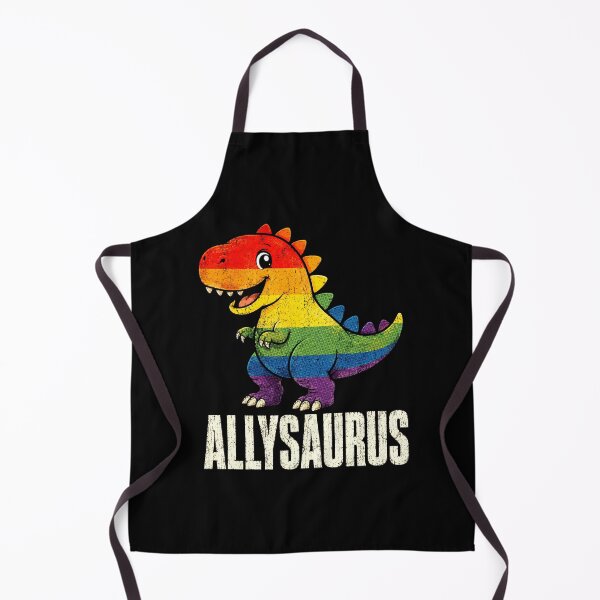 Item preview, Allysaurus Cute Rainbow Dinosaur Pride LGBTQ Ally designed and sold by ArcaneArtistry.