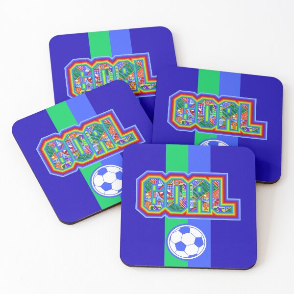 Item preview, Goal Win Repeat Soccer Winner Vibrant POP Art Ball Pattern Soccer Dad designed and sold by sofiartmedia.