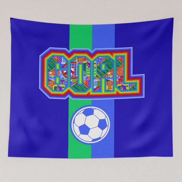Item preview, Goal Win Repeat Soccer Winner Vibrant POP Art Ball Pattern Soccer Dad designed and sold by sofiartmedia.