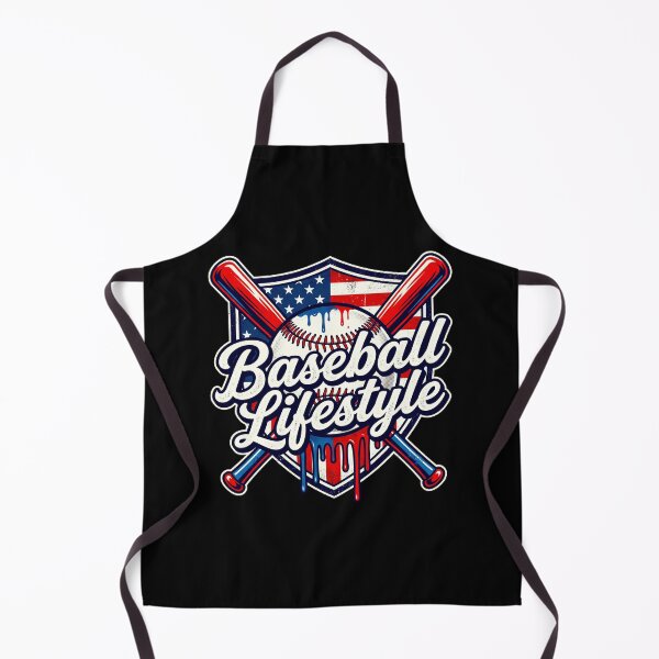 Item preview, Baseball Lifestyle Patriotic USA Flag Distressed Retro Sports designed and sold by ArcaneArtistry.