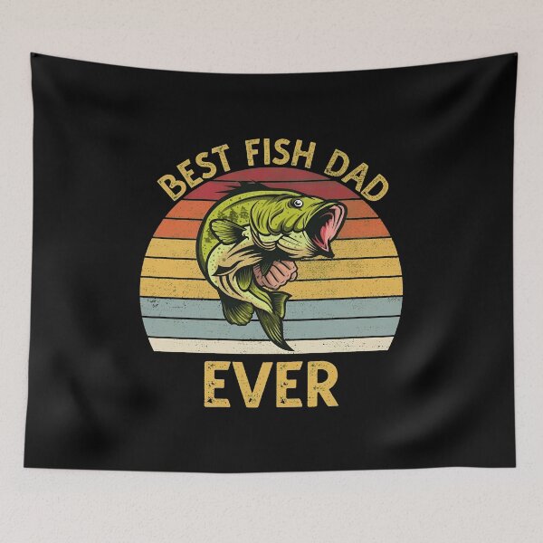 Item preview, Best Fish Dad Ever designed and sold by Dmo3HarkoArt.