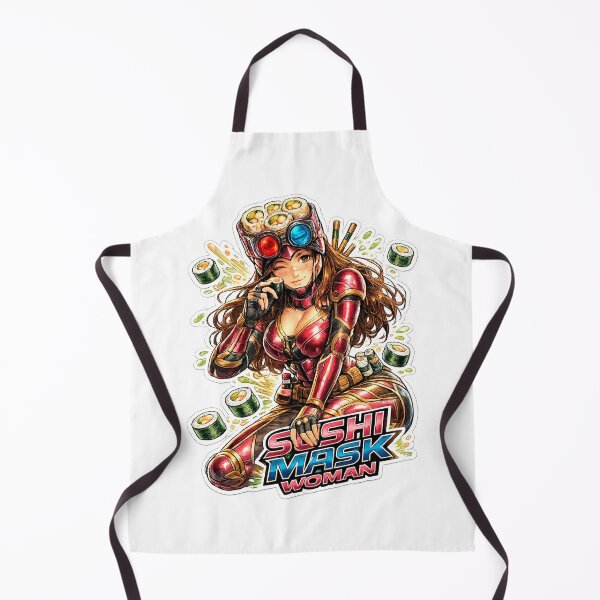 Item preview, SUSHI MASK WOMAN: Sometimes I Miss Being Ordinary designed and sold by Surreal Characters & Cute Pups.