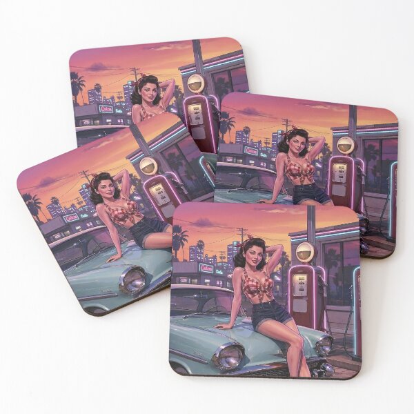 Item preview, Retro Gaming Art | A Place That Feels Like A Video Game designed and sold by Ivory Code.