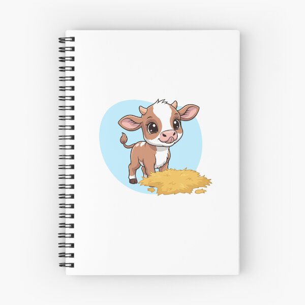 Item preview, Cute little calf with hay designed and sold by Hope-it-fits.