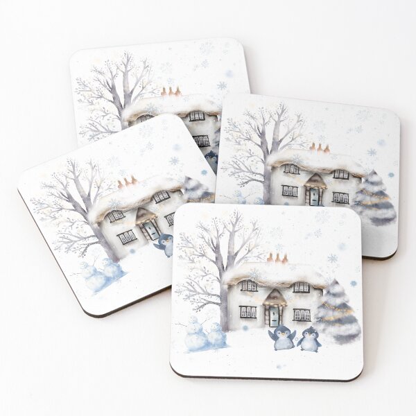 Item preview, Penguins by the Snow Cottage designed and sold by Lans3065.