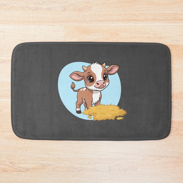 Item preview, Cute little calf with hay designed and sold by Hope-it-fits.