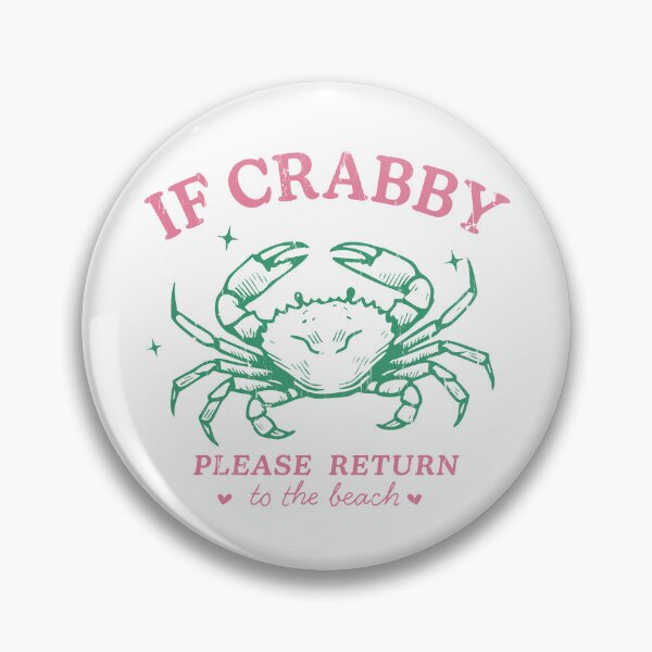 Item preview, If Crabby Please Return To The Beach designed and sold by John Q. Cardholder.