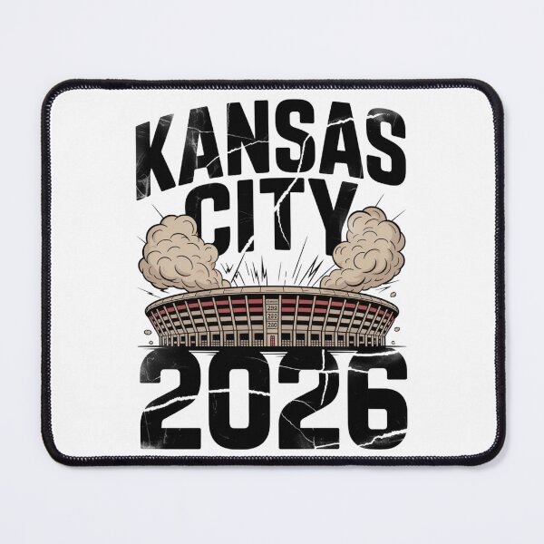 Item preview, Kansas City 2026 Arrowhead Stadium Football T-Shirt V16 designed and sold by DarylWelsh2024.