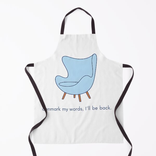 Item preview, Denmark My Words, I'll Be Back designed and sold by KungPowUnicorn.