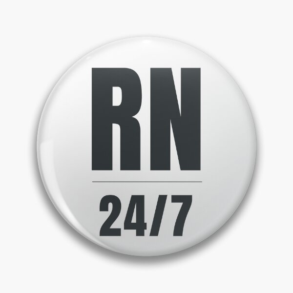 Item preview, RN 24/7 | Registered Nurse Design designed and sold by HeartAndArtShop.