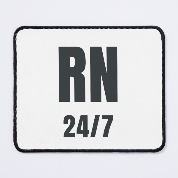 Item preview, RN 24/7 | Registered Nurse Design designed and sold by HeartAndArtShop.