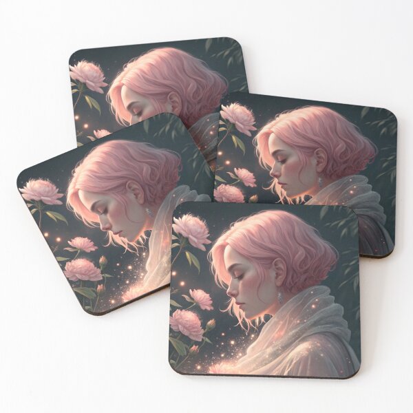 Item preview, Beautiful Woman with Flowers designed and sold by PAULINE.LUMINA.
