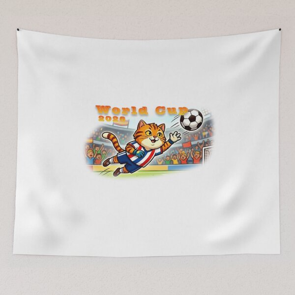 Item preview, Ultimate Cat Goalkeeper designed and sold by mikemuchu.