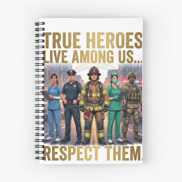 Item preview, True Heroes Live Among Us - Respect Them Essential Workers designed and sold by Csaba1983.