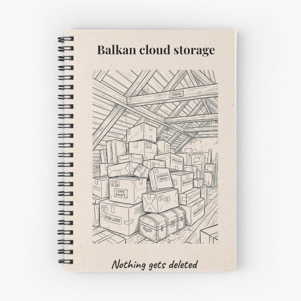 Item preview, Balkan Cloud Storage – Nothing Gets Deleted designed and sold by Mastalina99.