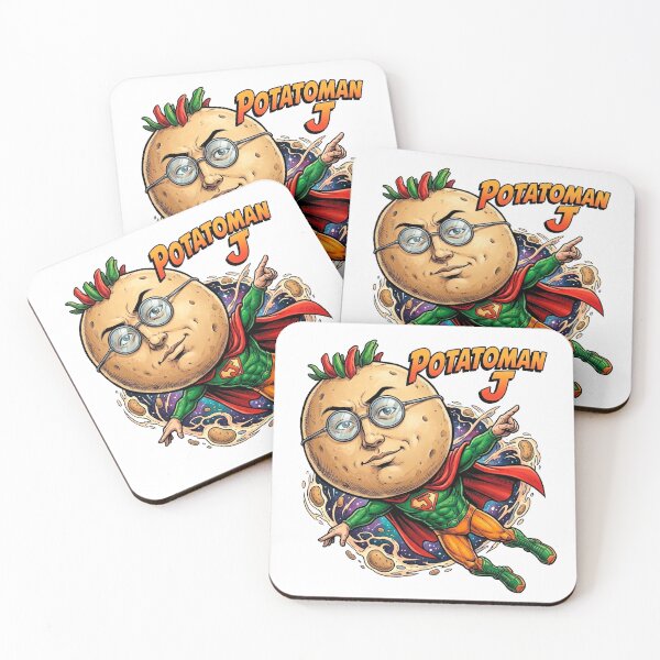 Item preview, PotatoMan J: The Cosmic Spud Guardian of the Veggie Empire designed and sold by Japan Cyberpunk Universe & Surreal Characters.