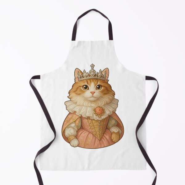 Item preview, Queen Cat Portrait designed and sold by AtlantiqArt.