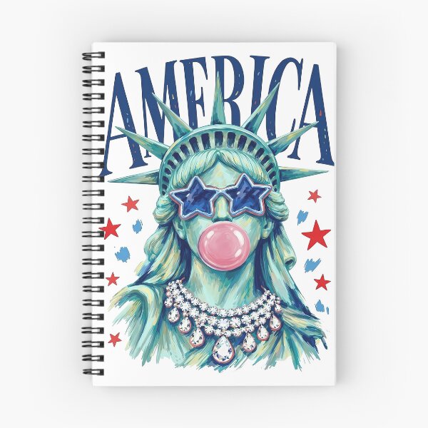 Item preview, America Statue of Liberty Blowing Bubble Gum designed and sold by KillianGrantM.