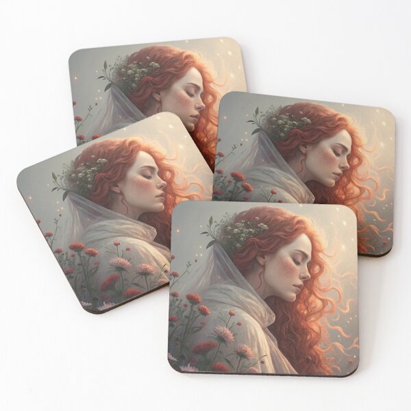Item preview, Beautiful Woman with Flowers designed and sold by PAULINE.LUMINA.