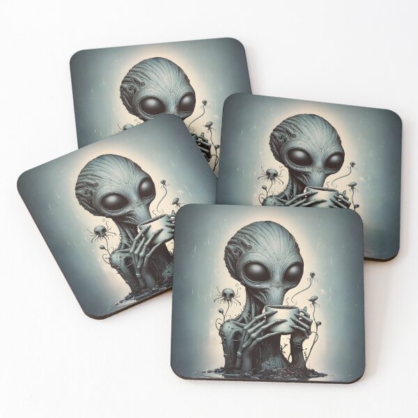 Item preview, Alien Friends designed and sold by JacquiTaylorArt.