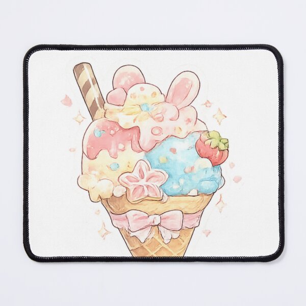 Item preview, Cute Ice Cream Design designed and sold by fadeinkstudio.
