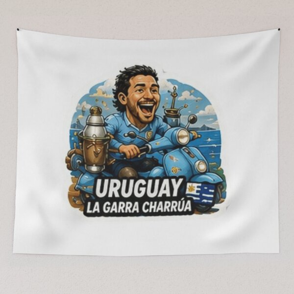 Item preview, Uruguay La Garra Charrúa Soccer Fan Sticker designed and sold by syndia2209.