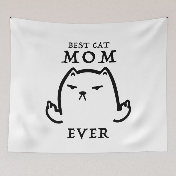 Item preview, Best Cat Mom Ever Funny Gift T-shirt For Lover Cat designed and sold by Dmo3HarkoArt.