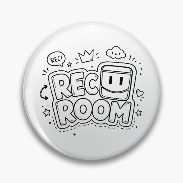 Item preview, Rec Room gaming logo doodle designed and sold by CreativeArt520.