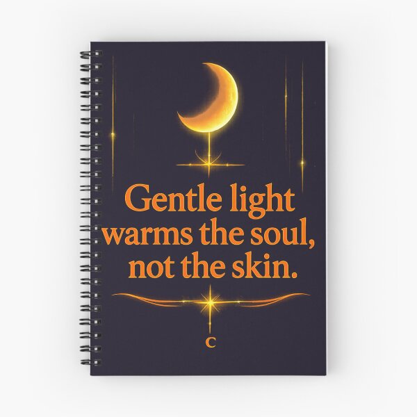 Item preview, Gentle light warms the soul, not the skin. designed and sold by MaxDreamsArt.