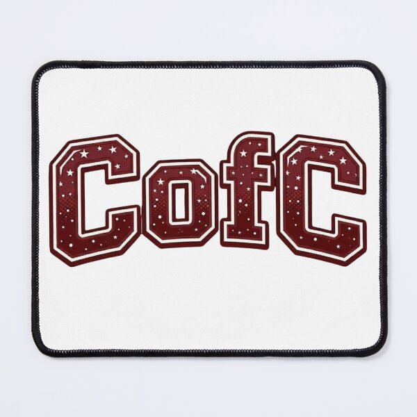 Item preview, CofC Maroon Athletic Varsity Style Typography designed and sold by Pablo70 Store.