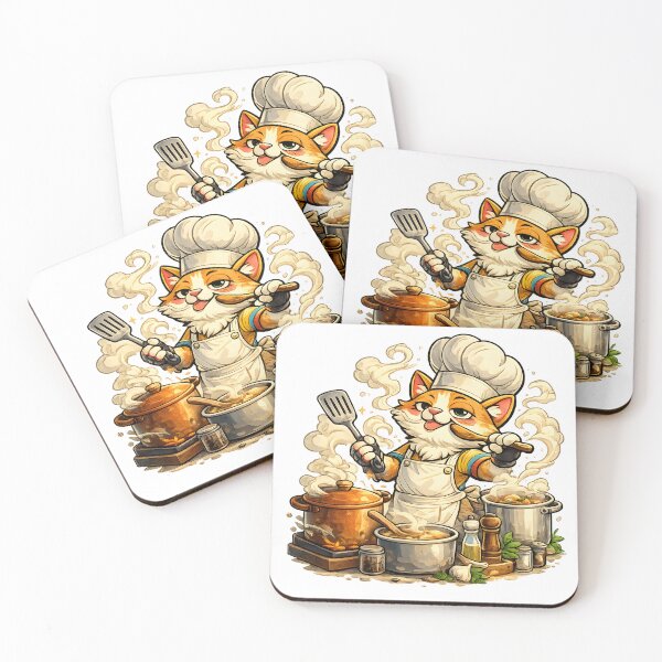 Item preview, Chef Cat Kitchen Ruler designed and sold by PatiImagination.
