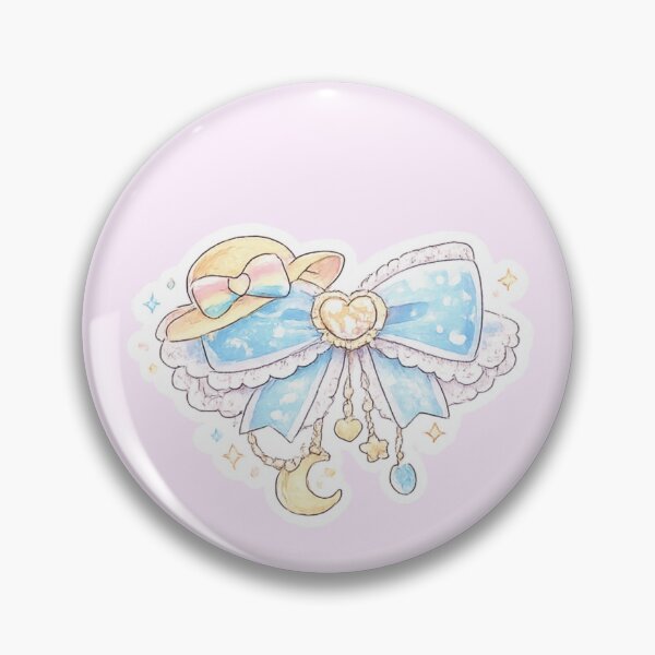 Item preview, Super Cute Blue Bow designed and sold by fadeinkstudio.