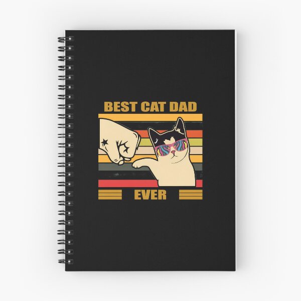 Item preview, Best cat dad ever vintage designed and sold by Dmo3HarkoArt.