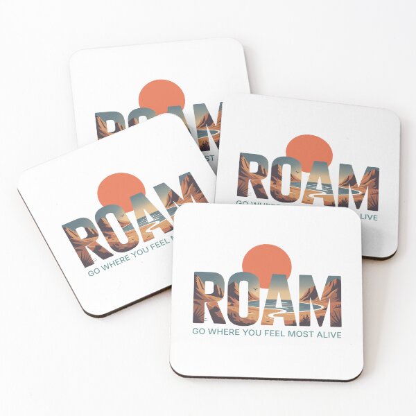 Item preview, Roam Go Where You Feel Most Alive Wanderlust Travel Design designed and sold by PrintMastery.