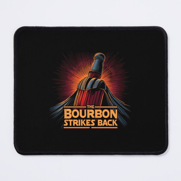 Item preview, The Bourbon Strikes Back | Dark Side Spirits | Space Saga Whisky Tee designed and sold by TheWhiskyMerch.
