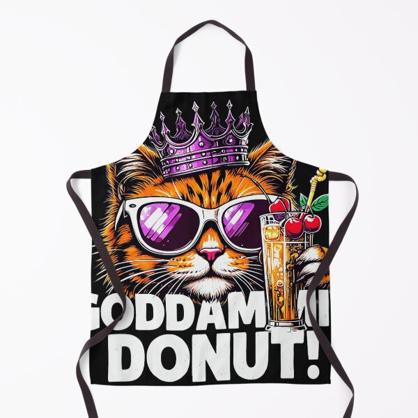 Item preview, Goddammit Donut Funny Sassy Cat Meme Lover designed and sold by AmaXONIC.