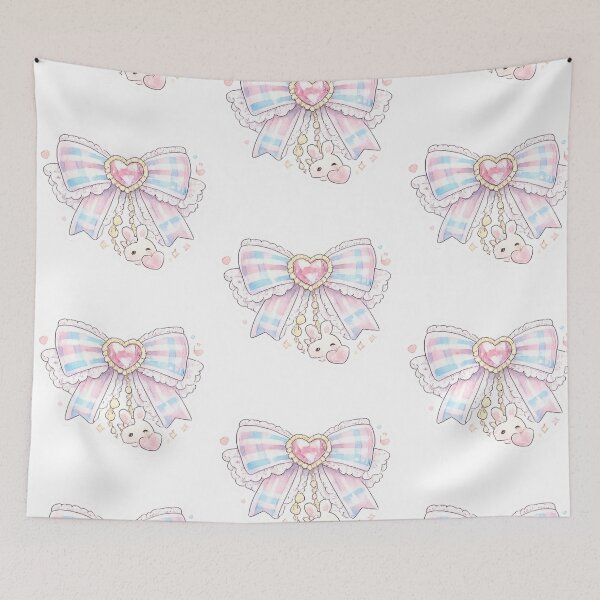 Item preview, Super Cute Kawaii Bow  designed and sold by fadeinkstudio.