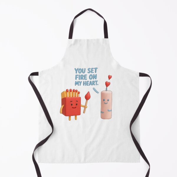 Item preview, You Set Fire On My Heart - Cute Match and Candle designed and sold by thazinart.