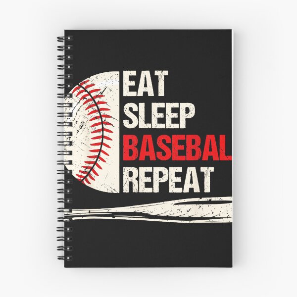 Item preview, Eat Sleep Baseball Repeat Baseball Player Fan Lover designed and sold by AmaXONIC.