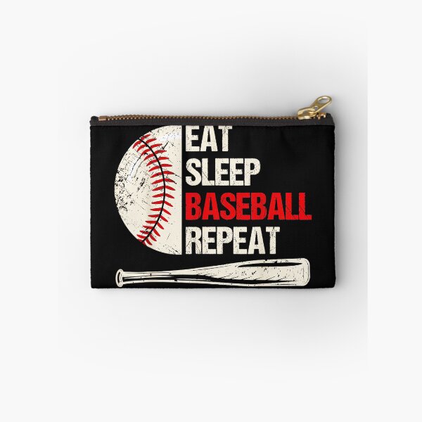 Item preview, Eat Sleep Baseball Repeat Baseball Player Fan Lover designed and sold by AmaXONIC.