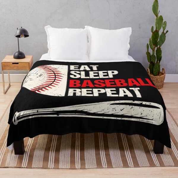 Item preview, Eat Sleep Baseball Repeat Baseball Player Fan Lover designed and sold by AmaXONIC.