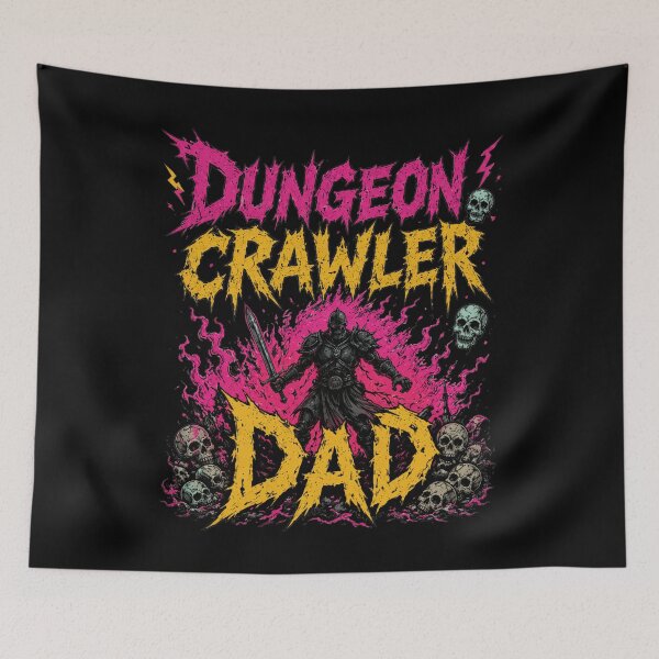 Item preview, Happy Fathers Day Dungeon Crawler designed and sold by Bralipse.
