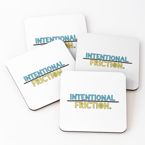Item preview, Intentional Friction. designed and sold by Creative jiffy.