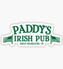 Paddy's Irish Pub Logo Sticker