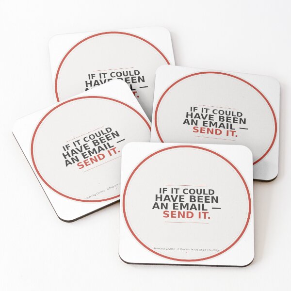 Item preview, Meeting Crimes - If it could have been an email - send it. designed and sold by Meeting Crimes.