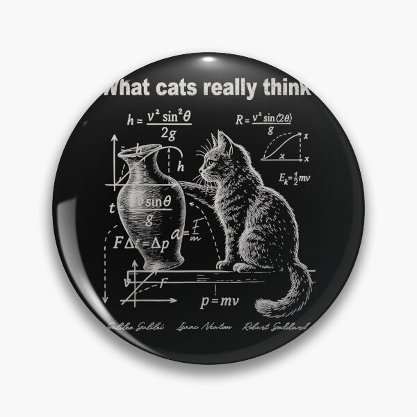 Item preview, What Cats Really Think Physics Equations Scientist Cat Lover designed and sold by AmaXONIC.